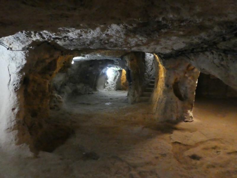 Derinkuyu Underground City photo copyright SV Red Roo taken at  and featuring the Cruising Yacht class