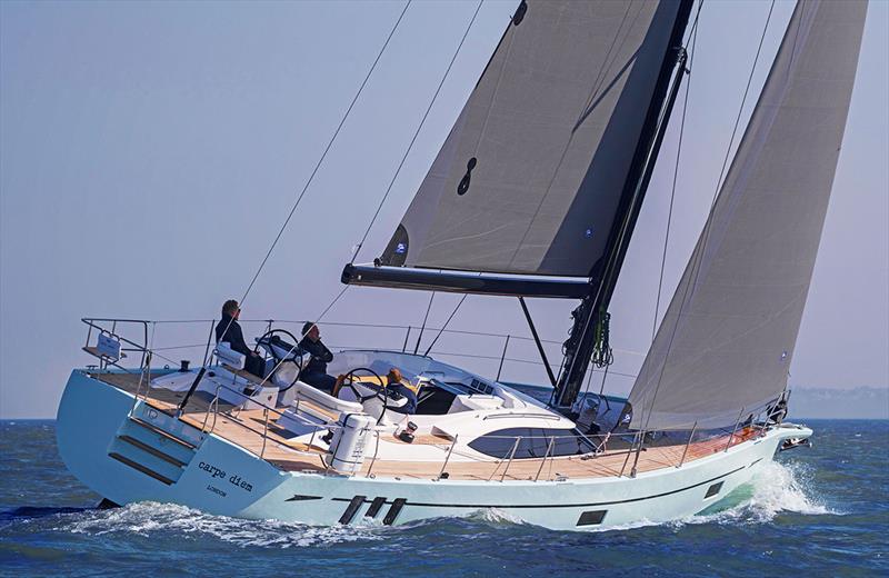 Oyster 495 photo copyright Mike Jones taken at  and featuring the Cruising Yacht class