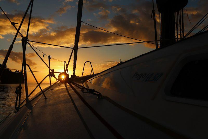 Atlantic Ocean crossing prepares a sailor for life in lockdown - photo © Gilmore family