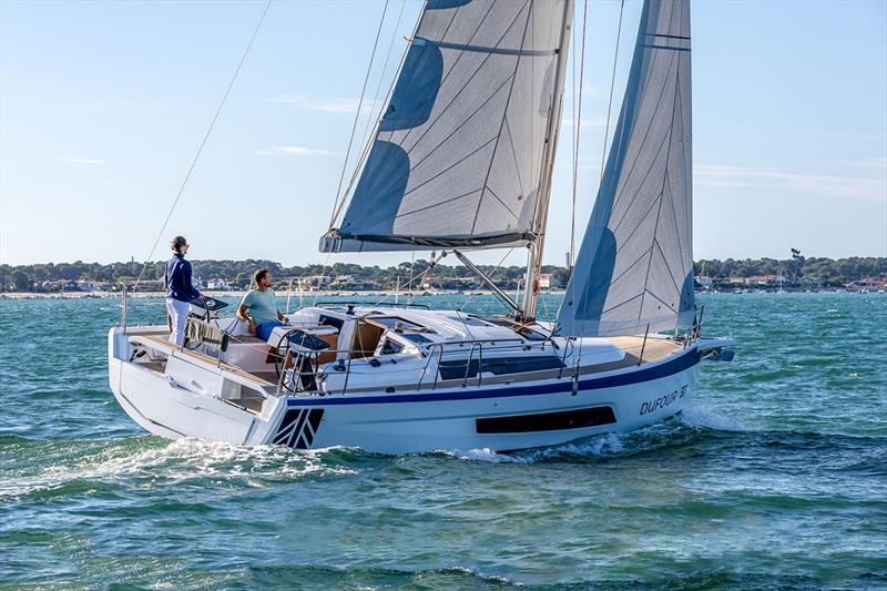 The new Dufour 37 sets bold new standards for her class photo copyright The Yacht Sales Co taken at  and featuring the Cruising Yacht class