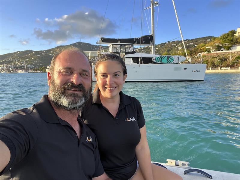 Nim and Fabi Hirschhorn photo copyright Sail Luna taken at  and featuring the Cruising Yacht class