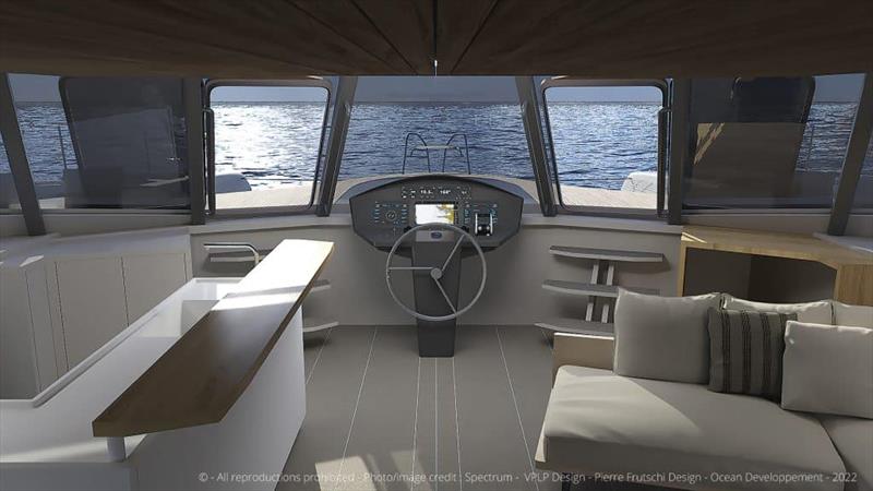 MODX 70 catamaran - photo © Spectrum - VPLP Design - Pierre Frutschi Design