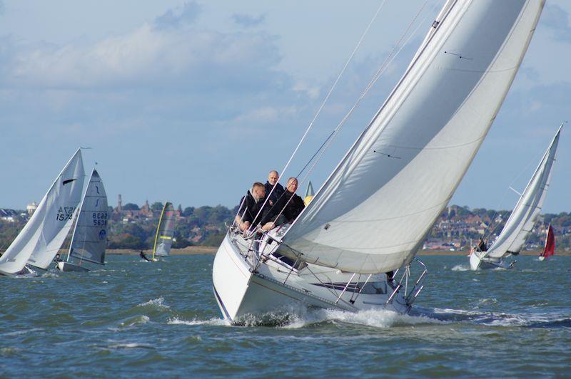 Blackwater SC's Dyer Cup 2022 – an all-in handicap race for dinghies and cruisers photo copyright Ian Johnson taken at Blackwater Sailing Club and featuring the Cruising Yacht class