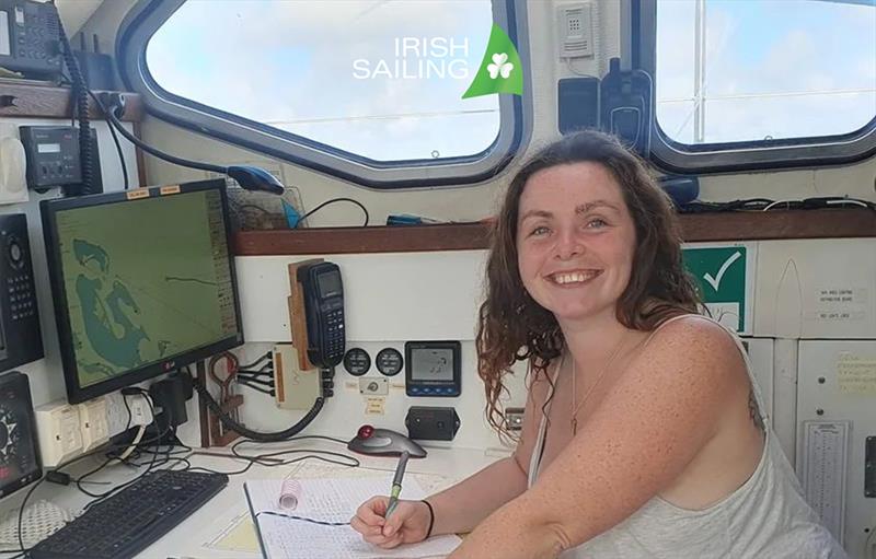 Leonie Conway sets sail - photo © Irish Sailing