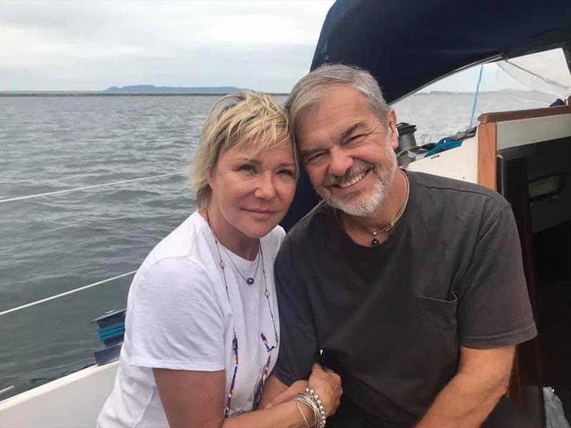 Brenda Robinson and Olivier Hendrikx from iNav4U photo copyright iNav4U taken at  and featuring the Cruising Yacht class