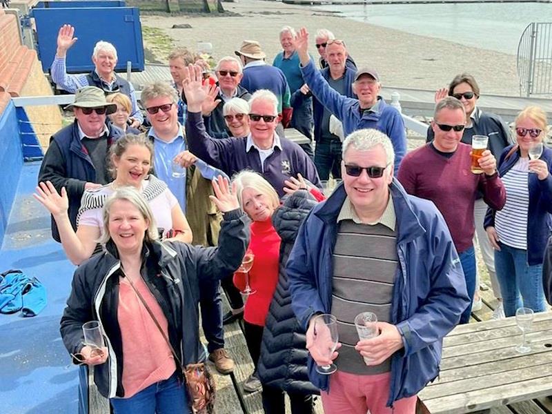 Second trip of the 2023 season for Royal Harwich YC's Cruise in Company series photo copyright RHYC taken at Royal Harwich Yacht Club and featuring the Cruising Yacht class