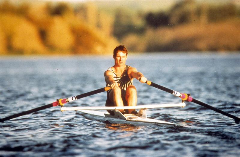 Sculling has been a big part of the family's history photo copyright The Cruising Kiwis taken at  and featuring the Cruising Yacht class