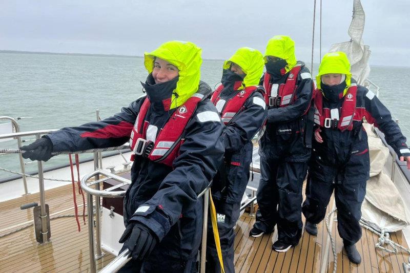 Girls from Greig City Academy experienced the thrill of a four-day sailing adventure - photo © OCC