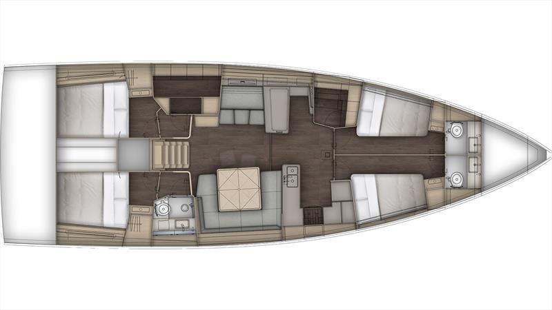 Dufour 54 - photo © Dufour Yachts