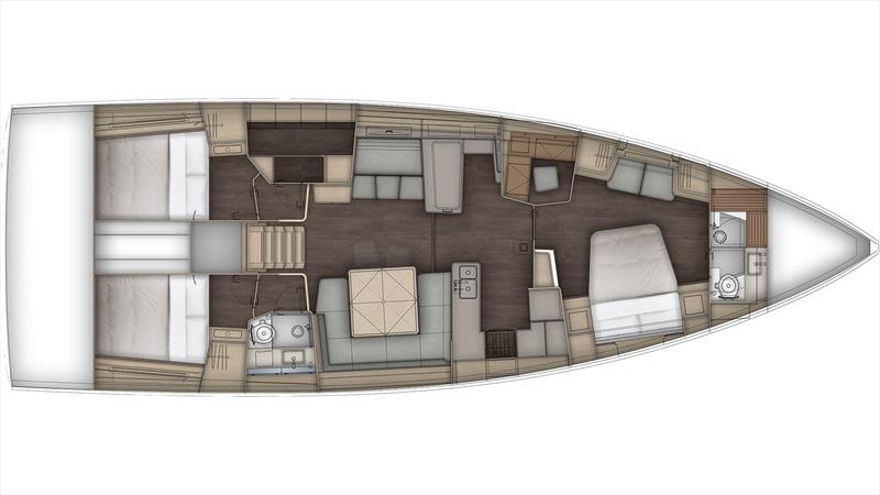 Dufour 54 - photo © Dufour Yachts