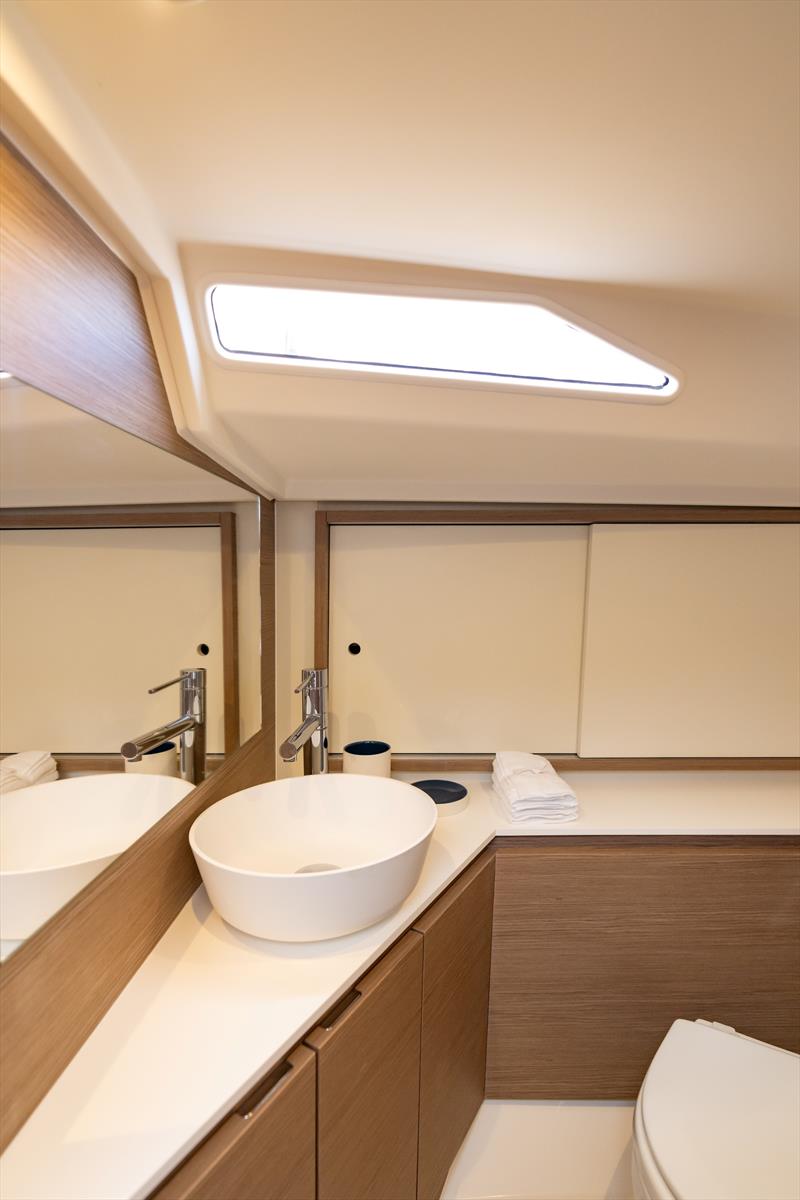 Grand Soleil Blue - Bathroom photo copyright Gianluca Naphtalina Camporesi taken at  and featuring the Cruising Yacht class