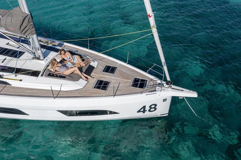 The new DUFOUR 48 from Dufour Yachts, off Palma de Mallorca, Spain on May 7 to 9 photo copyright Jean-Marie Liot / Dufour Yachts taken at  and featuring the Cruising Yacht class