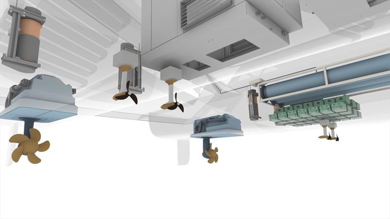 AERA tech visual - Hydro generators - photo © Royal Huisman