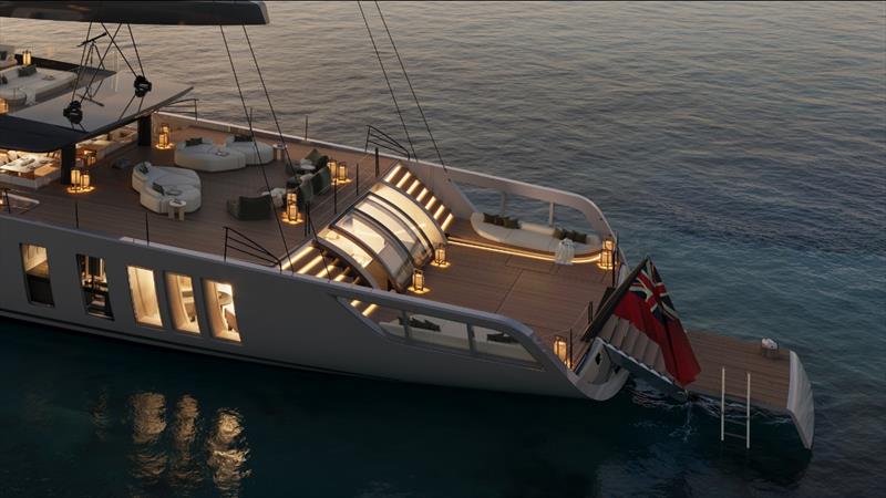 SKY photo copyright Royal Huisman taken at  and featuring the Cruising Yacht class