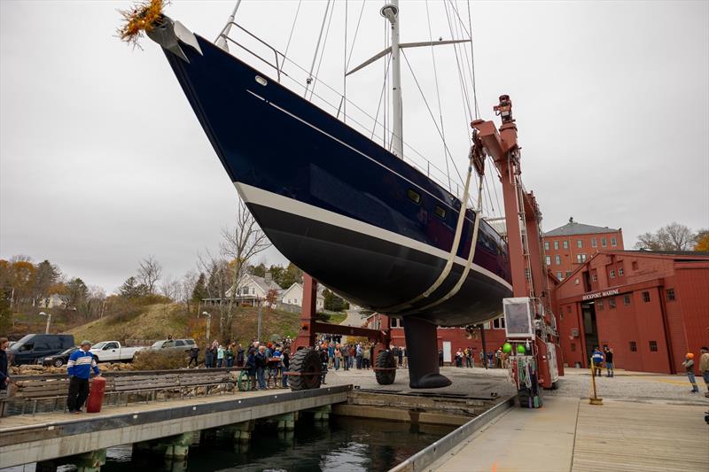 Rockport Marine launches Project Ouzel - photo © Billy Black