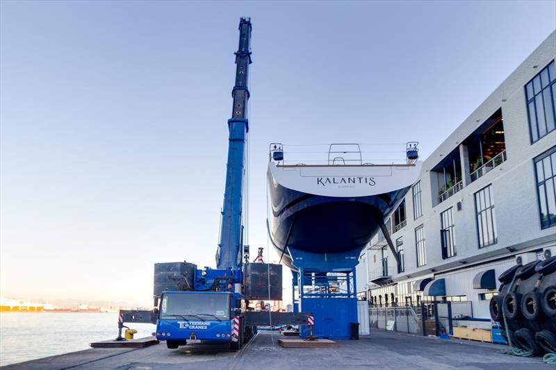 SW108 Kalantis launch - photo © Southern Wind Shipyards