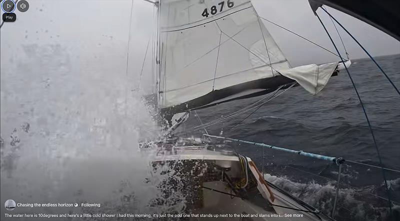 It's certainyl not all beer and skittles in the Southern Ocean - photo © Tristan Gourlay