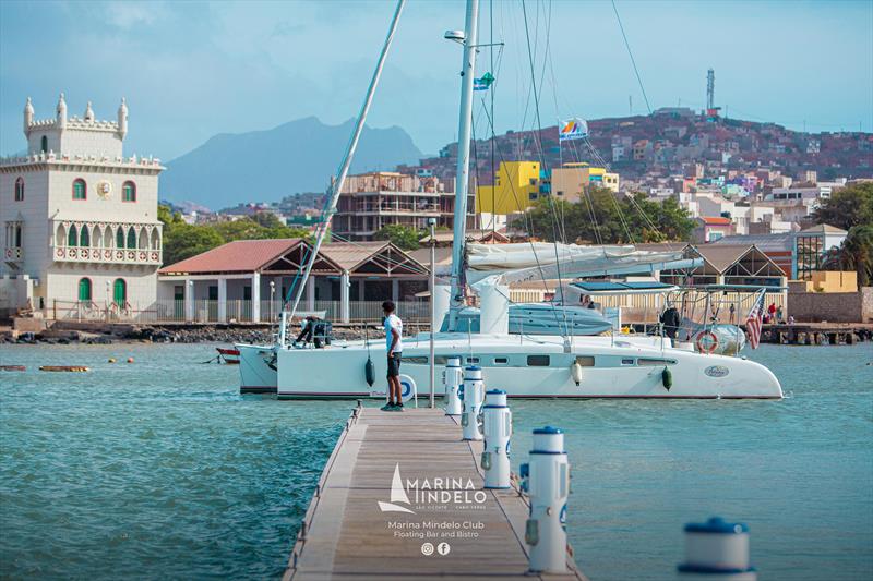 Marlino, Viking Explorers staff, welcoming Agape - Viking Explorers Rally 2026 photo copyright Viking Explorers Rally taken at  and featuring the Cruising Yacht class