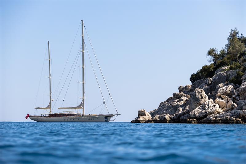 62m flagship SIMENA - photo © Jeff Brown