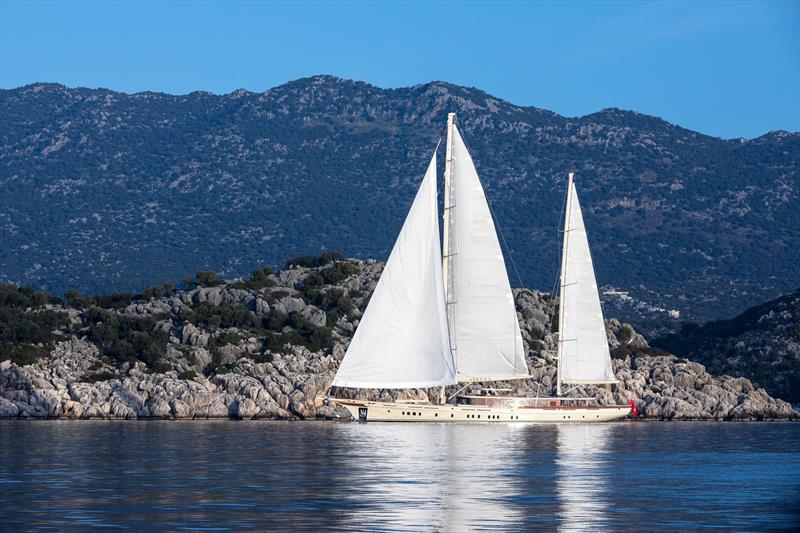 62m flagship SIMENA - photo © Jeff Brown