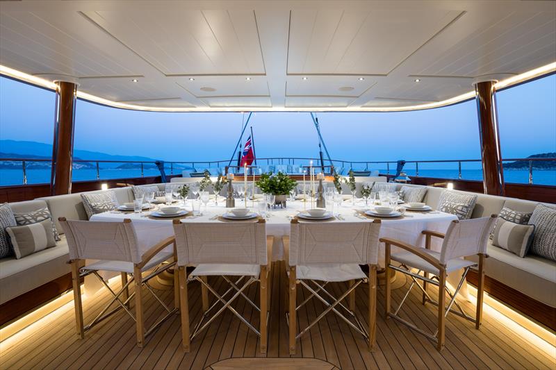 62m flagship SIMENA - photo © Jeff Brown