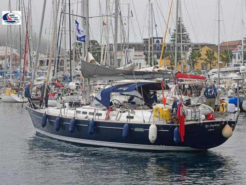 ARC Europe boats arrive in the Azores following Atlantic crossing photo copyright José Macedo taken at  and featuring the Cruising Yacht class