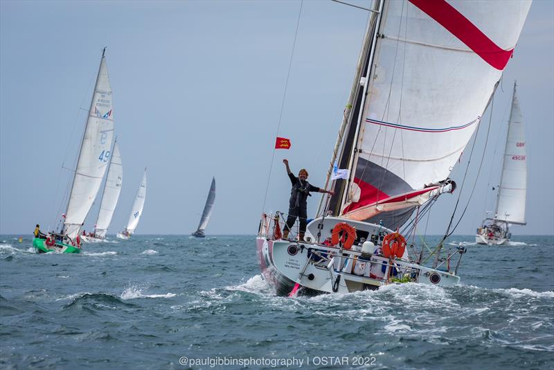 OSTAR 2022 photo copyright Paul Gibbins Photography taken at Royal Western Yacht Club, England and featuring the Cruising Yacht class
