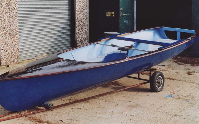 One hugely important aspect of the Classic dinghy scene is in the preservation of our rich dinghy racing heritage - this rare 1965 David Thomas designed Unit came very close to denying the Contender the title of the new IYRU preferred single handed dinghy - photo © David Henshall Media