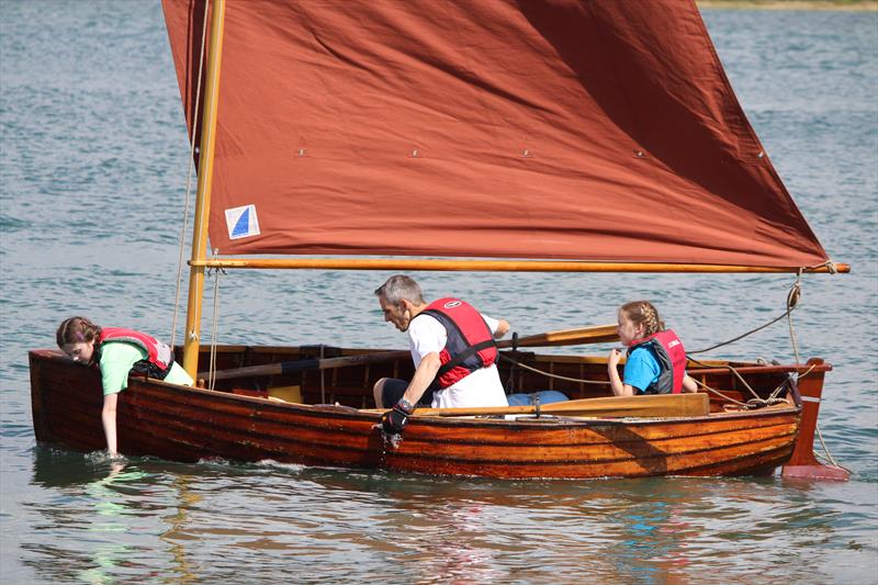 Star of the 1974 film 'Swallow' is still sailing today photo copyright Peter Willis taken at  and featuring the Classic & Vintage Dinghy class
