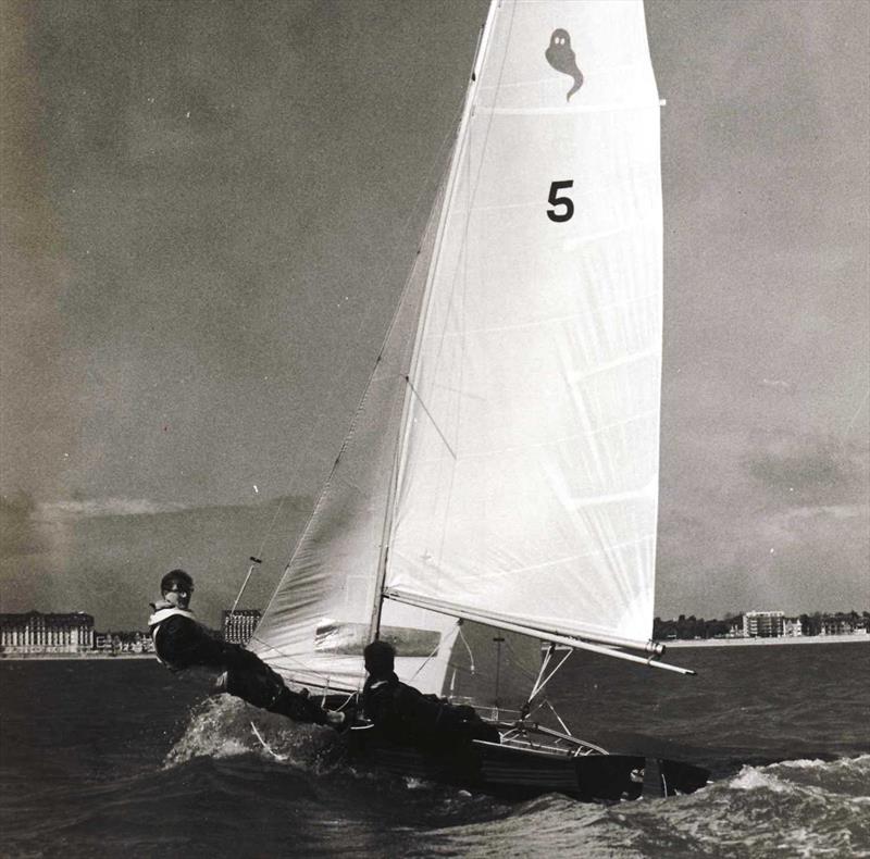 A lightweight plywood hull may not be a great candidate for long term survival. We hope the news about a new 'sighting' of a Ghost proves to be correct (and if it is so, will be featured in a new article) photo copyright Henshall / Gregory family taken at  and featuring the Classic & Vintage Dinghy class