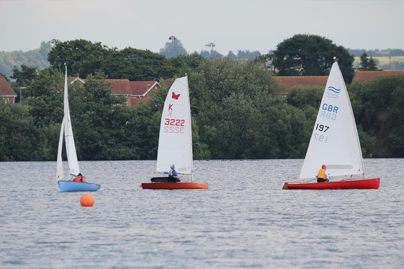 CVDRA classic and vintage dinghies at Hykeham photo copyright Peter Mason taken at Hykeham Sailing Club and featuring the Classic & Vintage Dinghy class