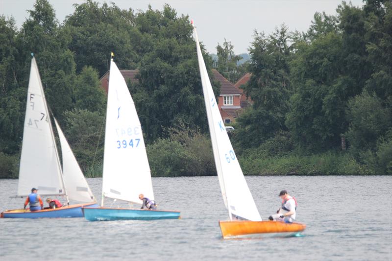 CVDRA classic and vintage dinghies at Hykeham photo copyright Peter Mason taken at Hykeham Sailing Club and featuring the Classic & Vintage Dinghy class