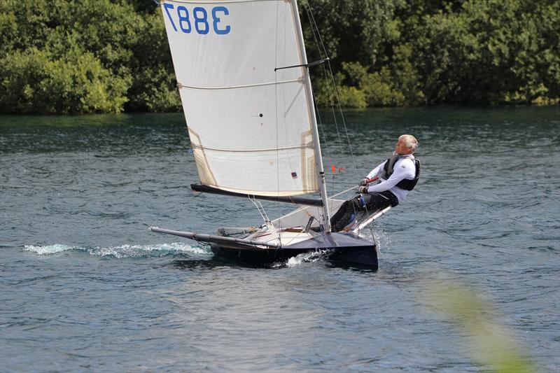 CVDRA classic and vintage dinghies at Hykeham photo copyright Peter Mason taken at Hykeham Sailing Club and featuring the Classic & Vintage Dinghy class