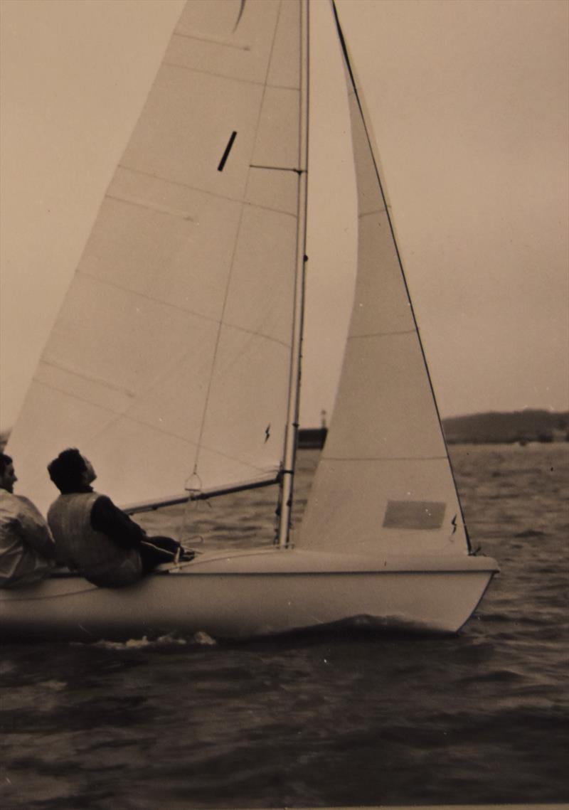 Ian Proctor's Typhoon photo copyright Archive taken at Bosham Sailing Club and featuring the Classic & Vintage Dinghy class