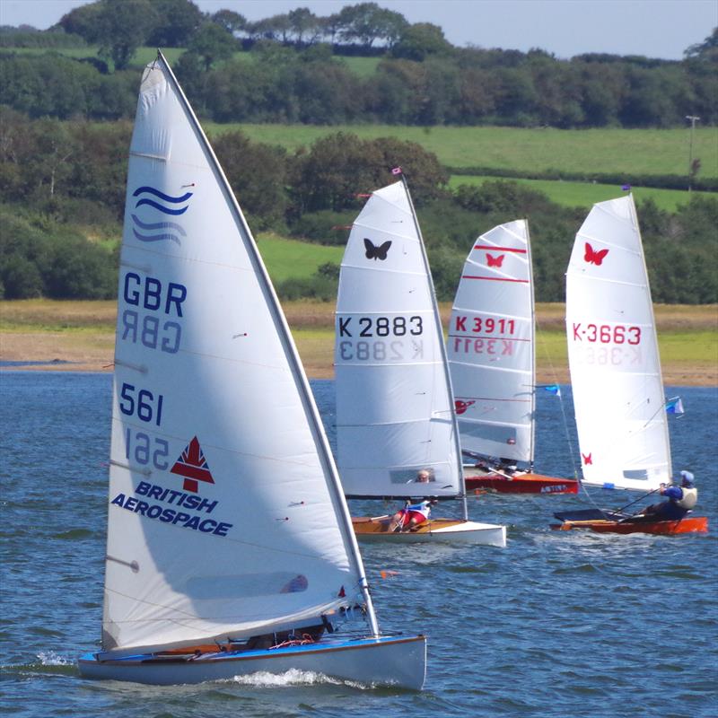 CVRDA 20th Anniversary Rally at Roadford Lake photo copyright Peter Vinton taken at Roadford Lake Sailing Club and featuring the Classic & Vintage Dinghy class