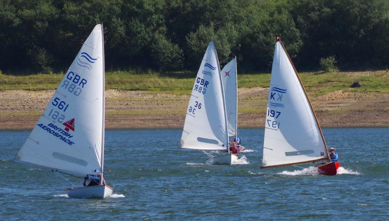 CVRDA 20th Anniversary Rally at Roadford Lake photo copyright Peter Vinton taken at Roadford Lake Sailing Club and featuring the Classic & Vintage Dinghy class