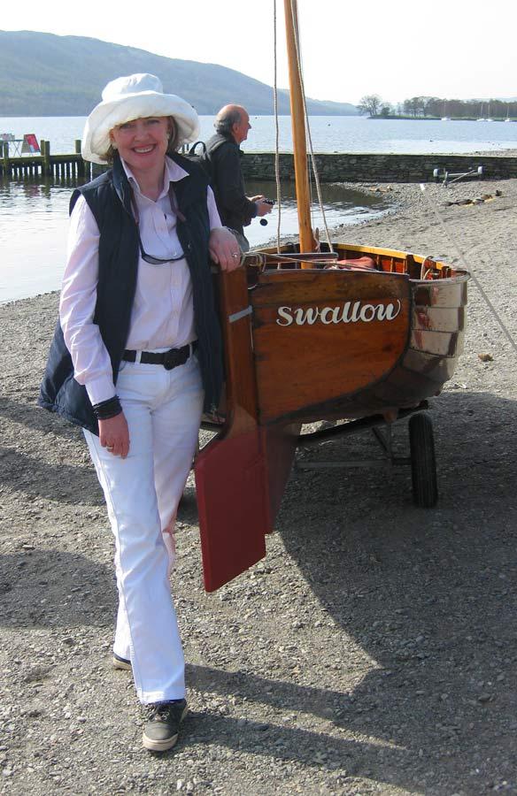 Swallow sails for the first time in 36 years photo copyright Peter Truelove taken at  and featuring the Classic & Vintage Dinghy class