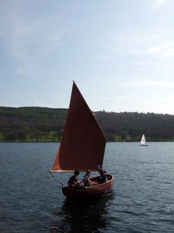 Swallow sails for the first time in 36 years photo copyright Sophie Neville taken at  and featuring the Classic & Vintage Dinghy class