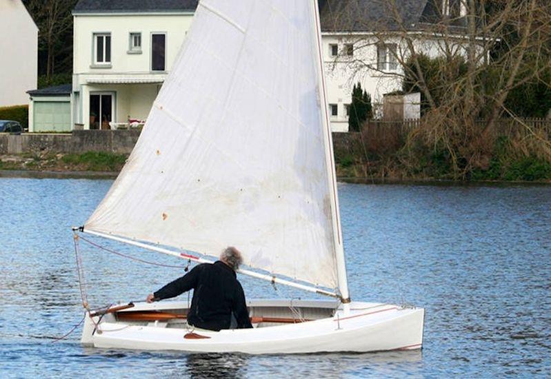 An early French Moth showing the very conventional nature of the boat photo copyright David Henshall taken at  and featuring the Classic & Vintage Dinghy class