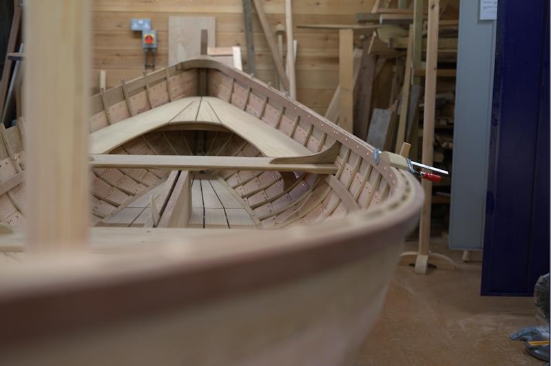 Martinicus 16ft double-ended clinker sailboat built at a Hampshire school photo copyright NorthSeatoBlackSea taken at  and featuring the Classic & Vintage Dinghy class