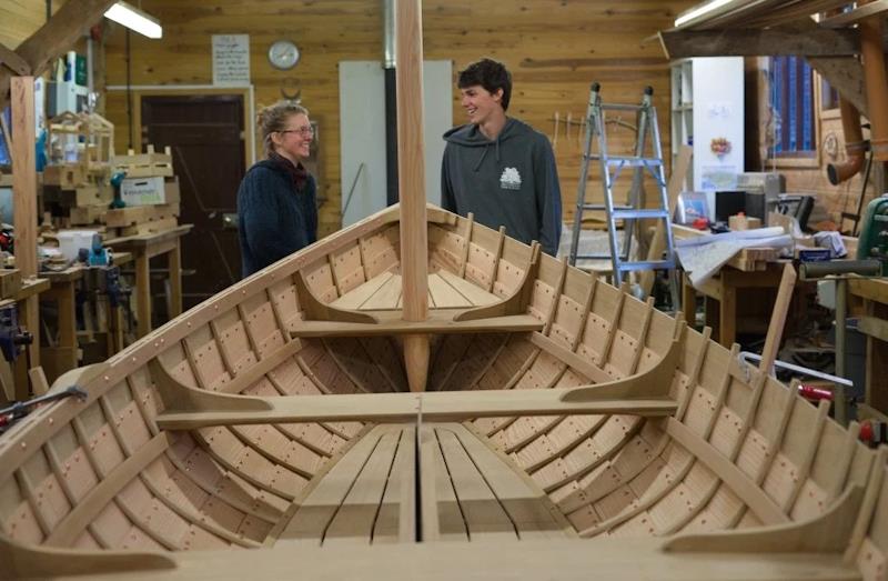 Finn and Tereza plan to sail and row from the North Sea to the Black Sea photo copyright NorthSeatoBlackSea taken at  and featuring the Classic & Vintage Dinghy class