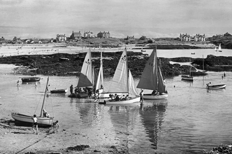 Early years of sailing in Trearddur Bay photo copyright TBSC taken at Trearddur Bay Sailing Club and featuring the Classic & Vintage Dinghy class