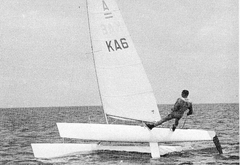 The Australis or A-Cat II was probably years ahead of it's time and also benefited from a better rig than the close competitors. It was also well sailed and was the right boat when the political horse trading started post the Trials - photo © A Class Cat