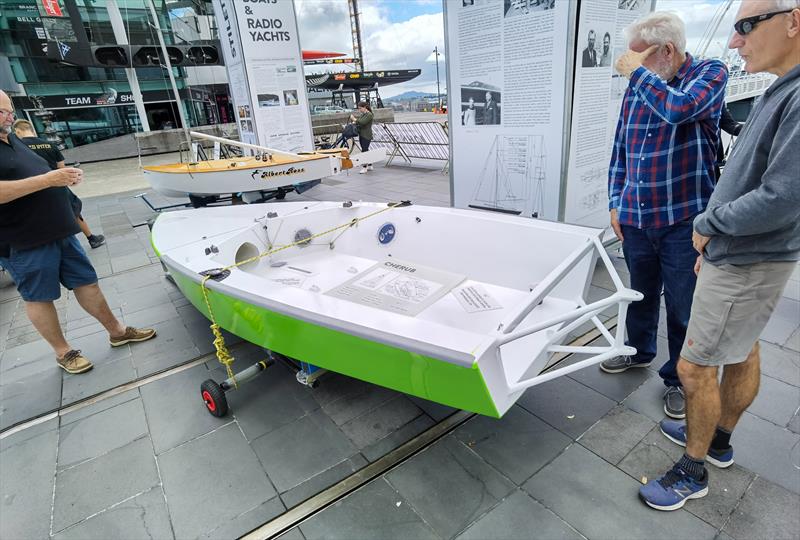 Cherub - John Spencer - the Plywood Magician - Exhibition - November 2020 - photo © Richard Gladwell / Sail-World.com