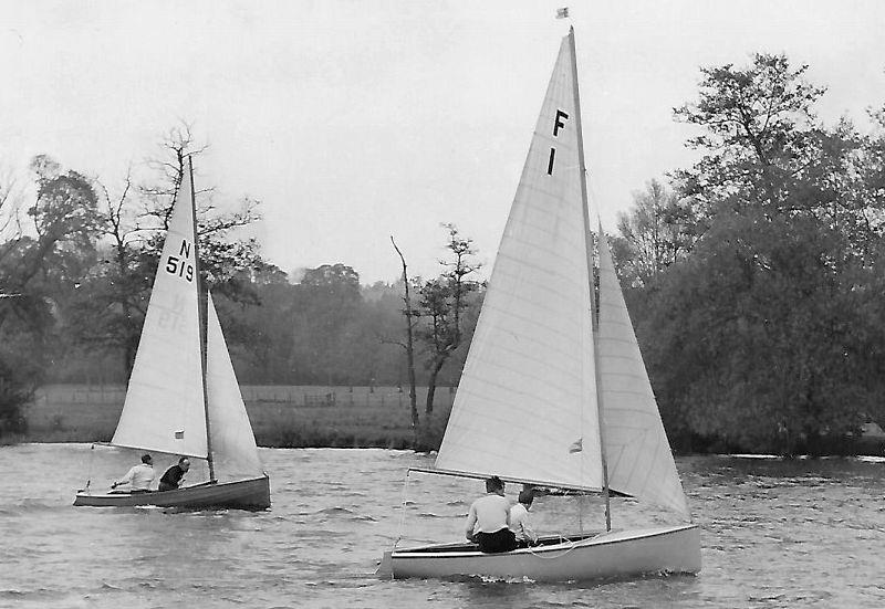 The prototype Firefly is trialled against a National 12 - photo © Currey Family