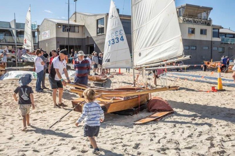 Chelsea Yacht Club Classic Dinghy gathering photo copyright Southern Woodenboat Sailing taken at Chelsea Yacht Club, Australia and featuring the Classic & Vintage Dinghy class