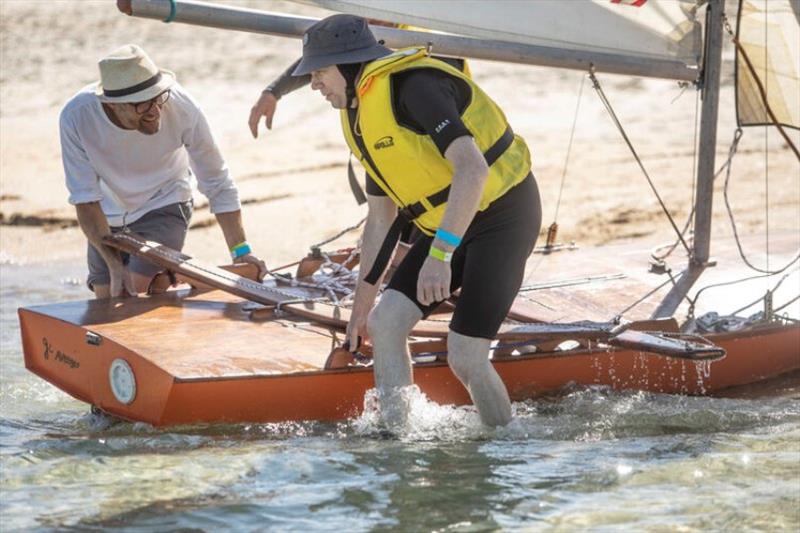 Chelsea Yacht Club Classic Dinghy gathering photo copyright Southern Woodenboat Sailing taken at Chelsea Yacht Club, Australia and featuring the Classic & Vintage Dinghy class