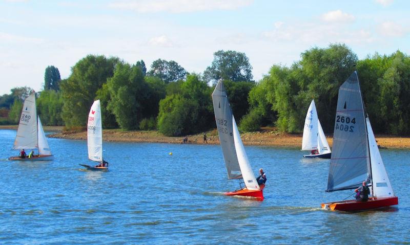 Banbury CVRDA Open photo copyright Richard Burton taken at Banbury Sailing Club and featuring the Classic & Vintage Dinghy class