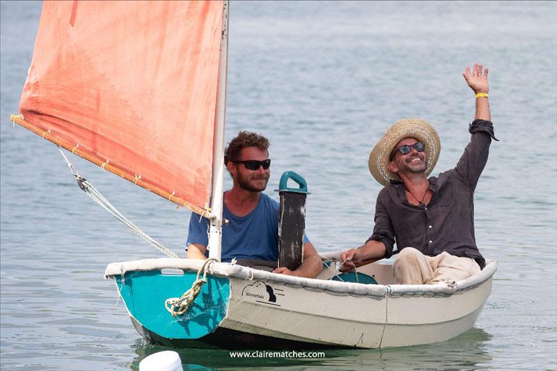 Gig racing at the Admiral's Inn - 2023 Antigua Classic Yacht Regatta photo copyright Claire Matches / www.clairematches.com taken at Antigua Yacht Club and featuring the Classic & Vintage Dinghy class