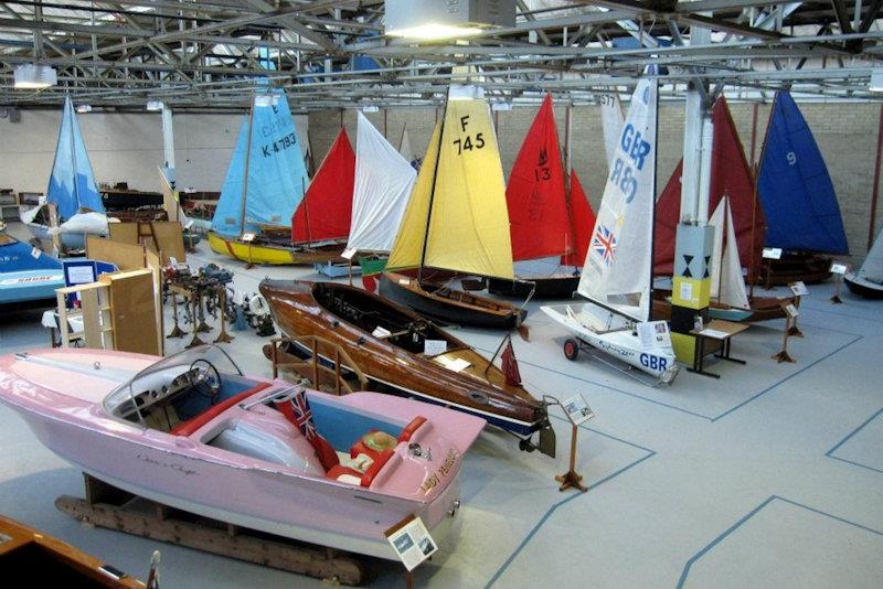 Dinghy museum at Cowes  photo copyright Visit the Island taken at  and featuring the Classic & Vintage Dinghy class
